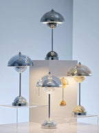 Nordic Flowerpot Table Lamp — Dimmable, Portable & Iconically Modern