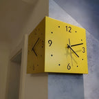 Garduru Clock — Elegant Double‑Sided Wall Clock