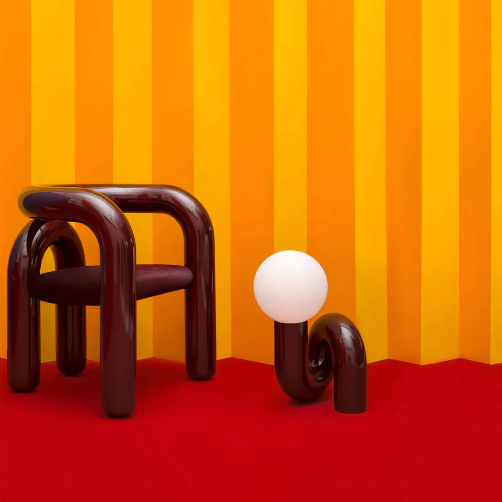 Modern Quirky Chunky Table Lamp — Playful Sculptural Lighting for Contemporary Interiors
