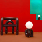 Modern Quirky Chunky Table Lamp — Playful Sculptural Lighting for Contemporary Interiors