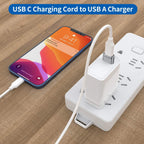 USB C Female to USB Male Adapter (4-Pack), Type C to USB a Charger Converter for Iphone 17 16 15 14 13 12 11 Pro Max, Samsung Galaxy S25 S24 S23 S22 Ultra, Apple Iwatch Watch Series 7 8, Airpods,Ipad