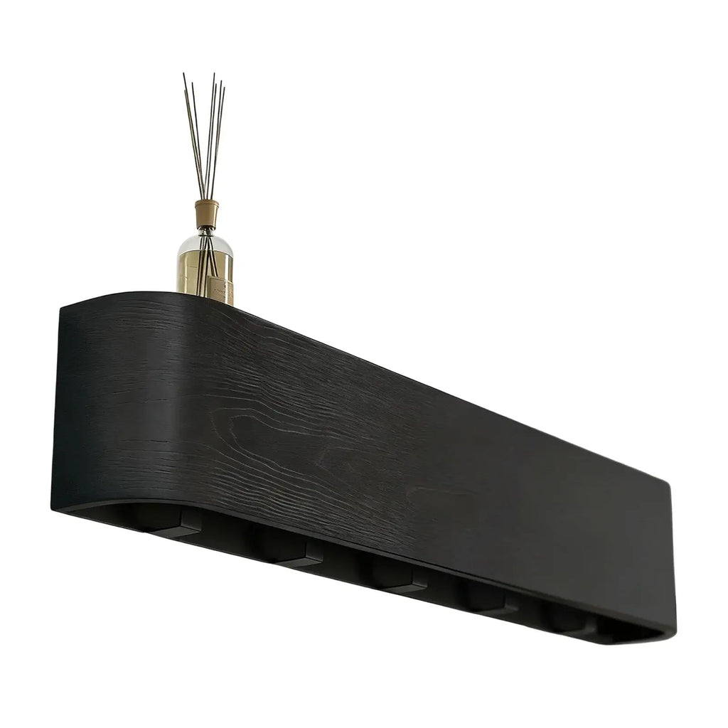 Nordic Wall Shelf Organizer with Hooks Entryway Coat & Key Organizer