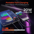 Hypergear Clearcharge XL 20000Mah Transparent PD Power Bank