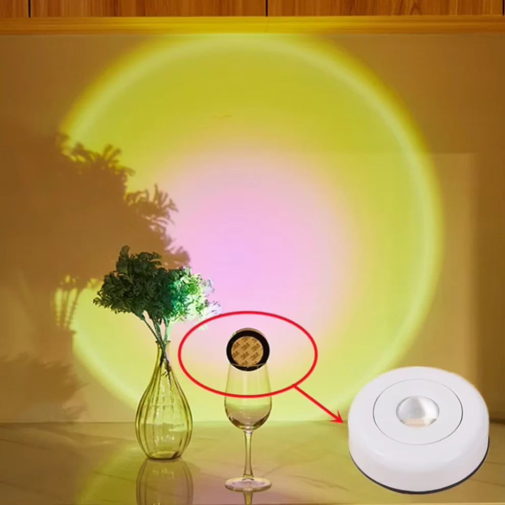 Touch LED Cabinet Light — Battery‑Powered Stick‑On Lamp for Closets, Kitchens & Nighttime Spaces