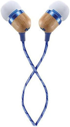 Smile Jamaica Wired Noise Isolating Headphones with Microphone (Denim)