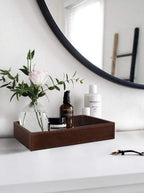 Premium Faux Leather Multipurpose Tray