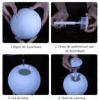 Moon Air Purifier — 2‑in‑1 Humidifier & Ambient Lamp for a Calming Home Atmosphere