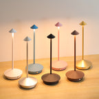 Modern Aluminum Mushroom LED Lamp — Minimalist Atmosphere Light for Restaurants, Bedrooms & Home Décor