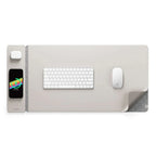 Wireless Charging Desk Mat – Reversible Vegan Leather