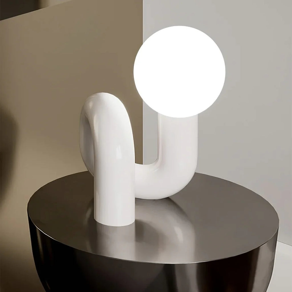 Modern Quirky Chunky Table Lamp — Playful Sculptural Lighting for Contemporary Interiors