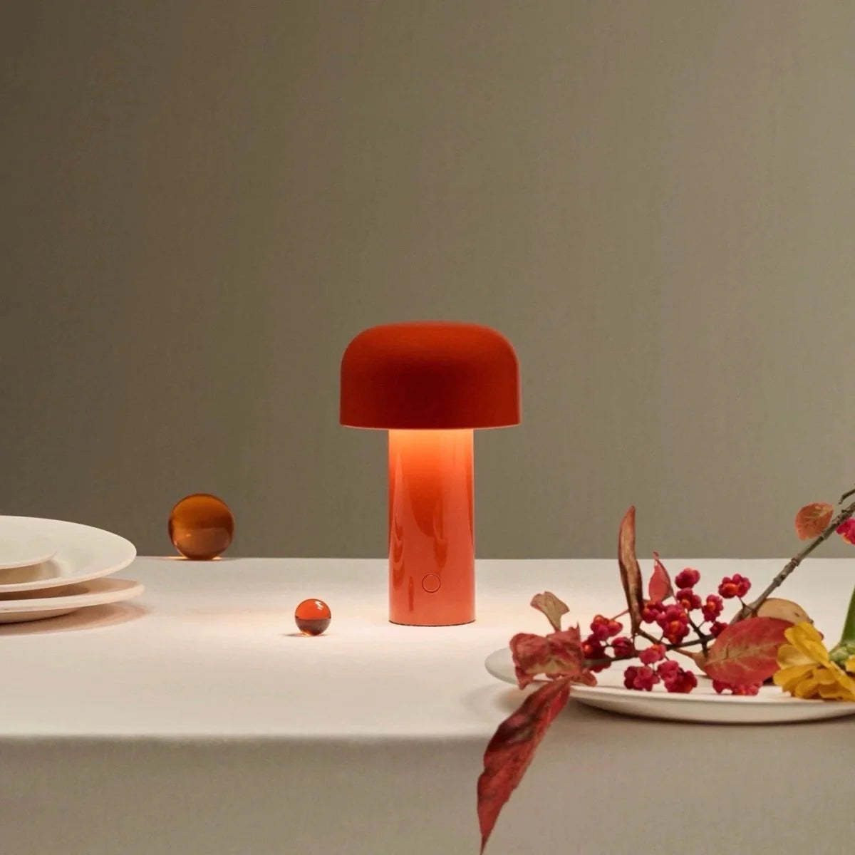 Mushroom Glow Lamp — Cozy Warm Light, 3‑Level Dimming & Adorable Modern Design