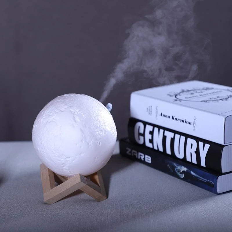 Moon Air Purifier — 2‑in‑1 Humidifier & Ambient Lamp for a Calming Home Atmosphere