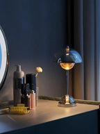 Nordic Flowerpot Table Lamp — Dimmable, Portable & Iconically Modern