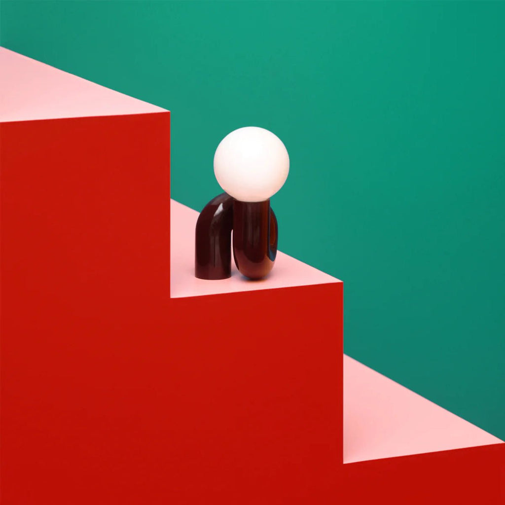 Modern Quirky Chunky Table Lamp — Playful Sculptural Lighting for Contemporary Interiors