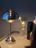 Nordic Flowerpot Table Lamp — Dimmable, Portable & Iconically Modern