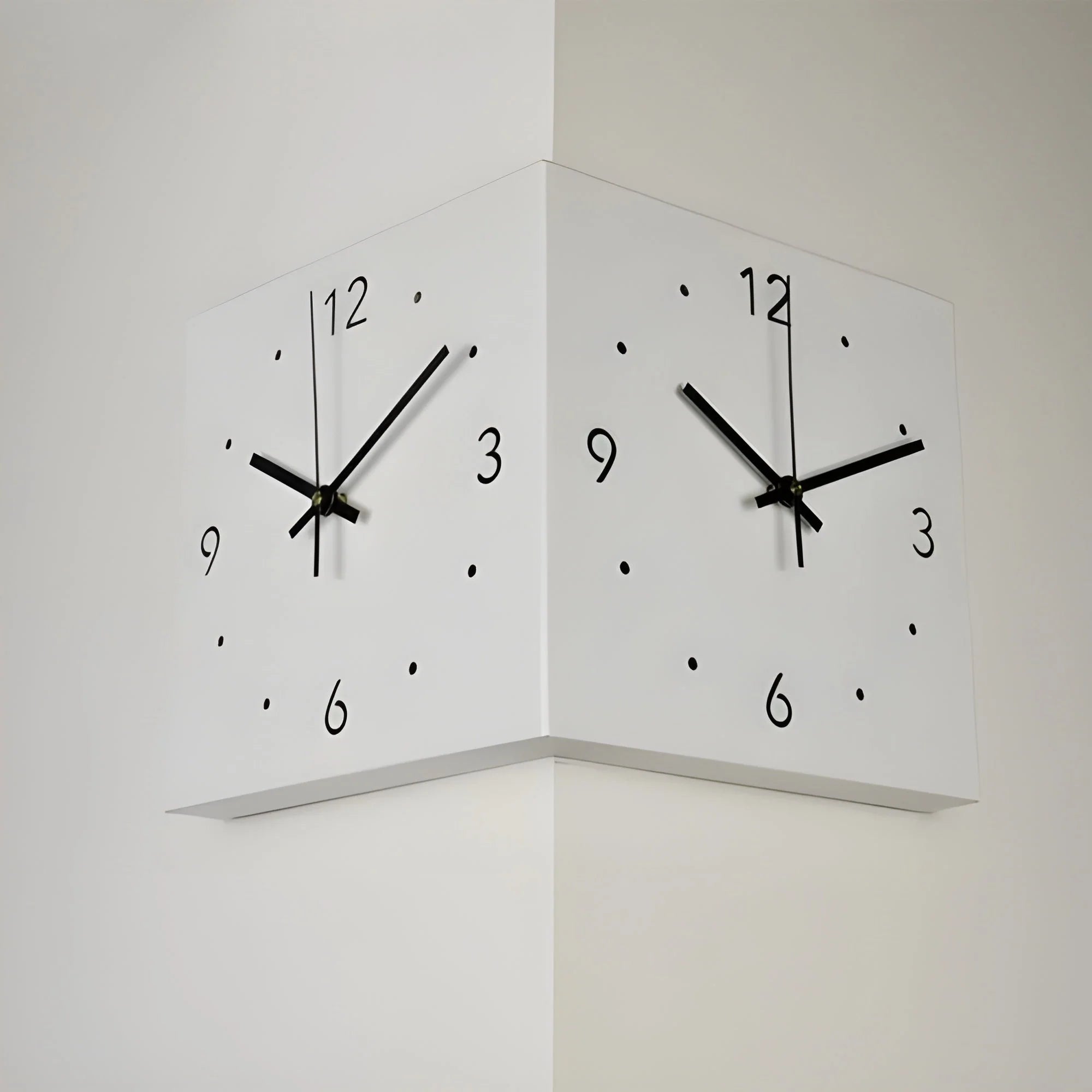 Garduru Clock — Elegant Double‑Sided Wall Clock