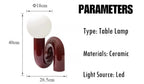 Modern Quirky Chunky Table Lamp — Playful Sculptural Lighting for Contemporary Interiors