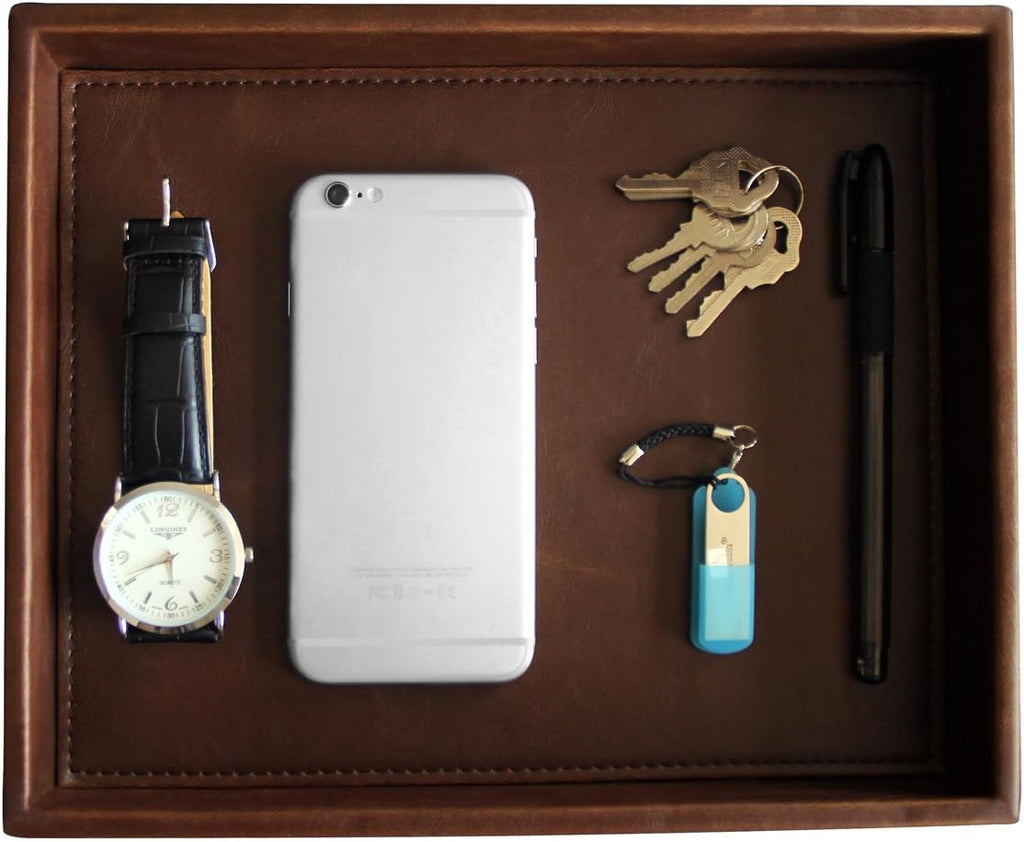 Premium Faux Leather Multipurpose Tray