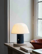 Nordic Cute Mushroom Setago Table Lamp - Dimmable Portable Quirky Nursery Light