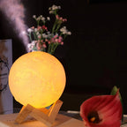 Moon Air Purifier — 2‑in‑1 Humidifier & Ambient Lamp for a Calming Home Atmosphere